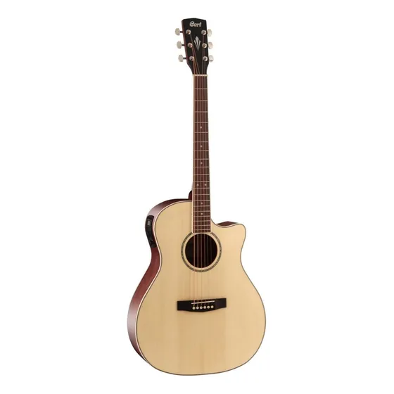 Violão acústico Cort Grand Regal GA-MEDX para destros open pore