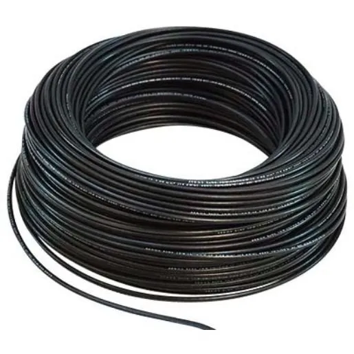 Cable Eléctrico Thhw Negro Calibre 6 100 Metros Argos 110006