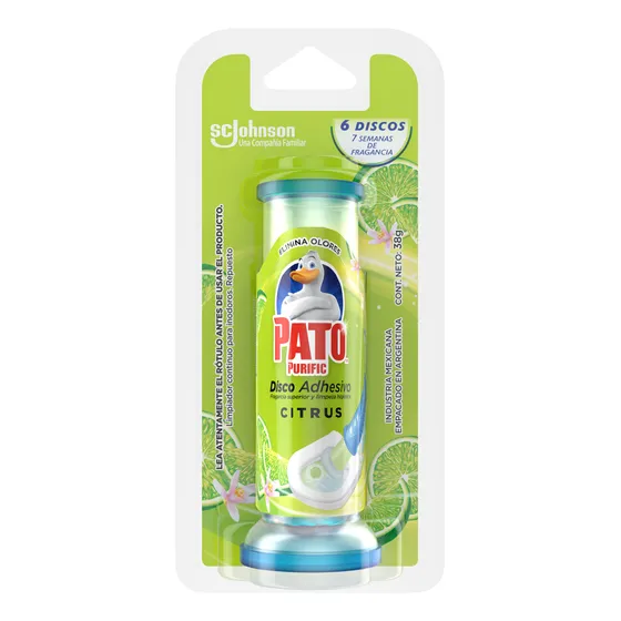 Discos Activos Citrus Pato Purific Rep. 36 Ml