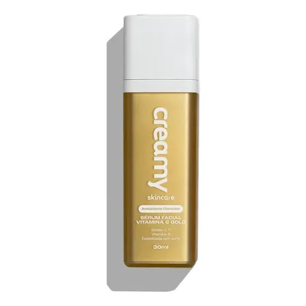Creamy Skincare Vitamina C Gold 30g todos os tipos de pele noite e dia