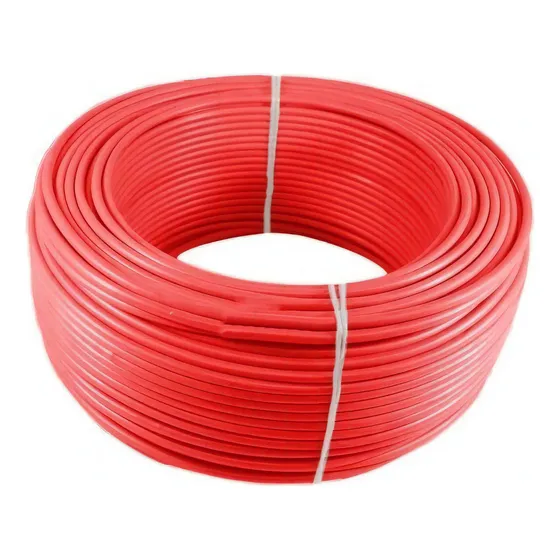 Alambre O Cable Rígido N8'' Rojo X 100 Metros Procables