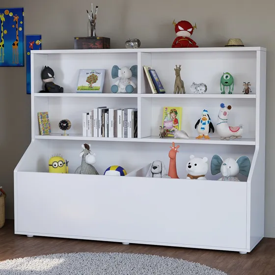 Estante Organizadora Multiuso Porta Brinquedos Livros Mdf