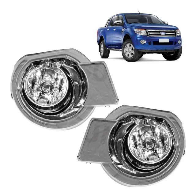 Neblineros Ford Ranger 2013 - 2016 Bisel Cromo Envío Gratis