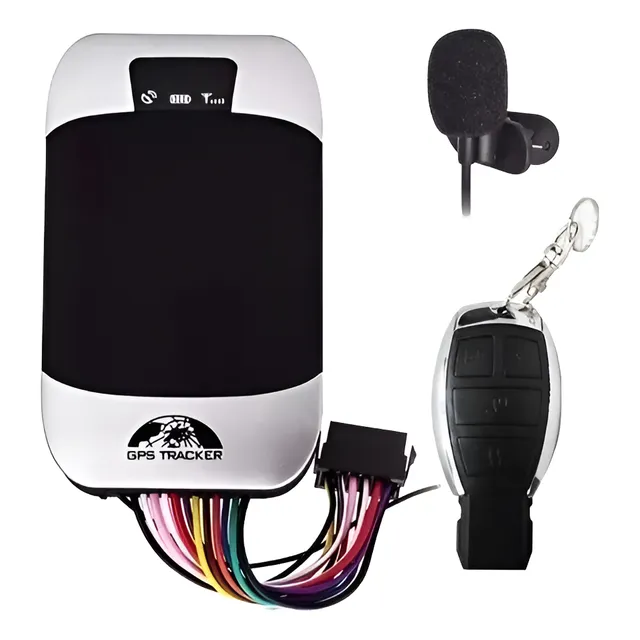 2 Peças Gps Rastreador Com Controle Tk-303g Carro & Moto