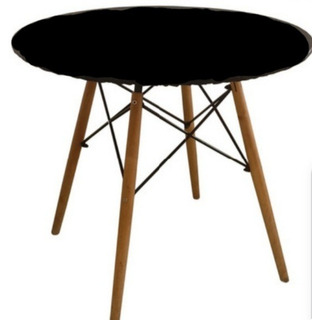 Mantel Ajustable Negro Ecocuero Para Mesa De 0,90 Diámetro Mantel Ajustable Negro Ecocuero Para Mesa De 0,90 Diámetro