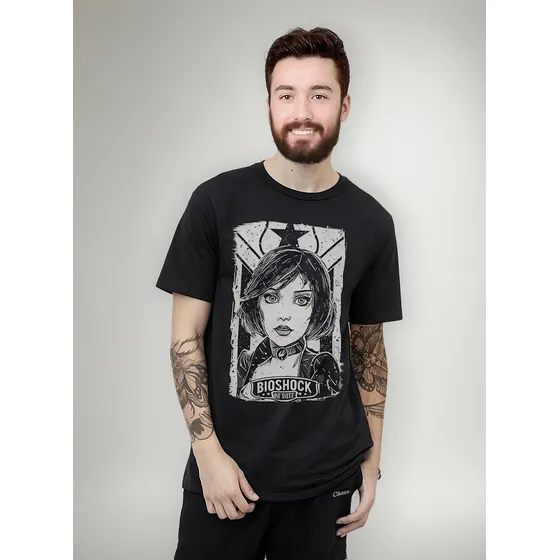 Playera Elizabeth (bioshock Infinite) / Chase / Negra