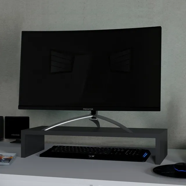 Suporte Para Monitor Mesa Elevado Home Office Organização