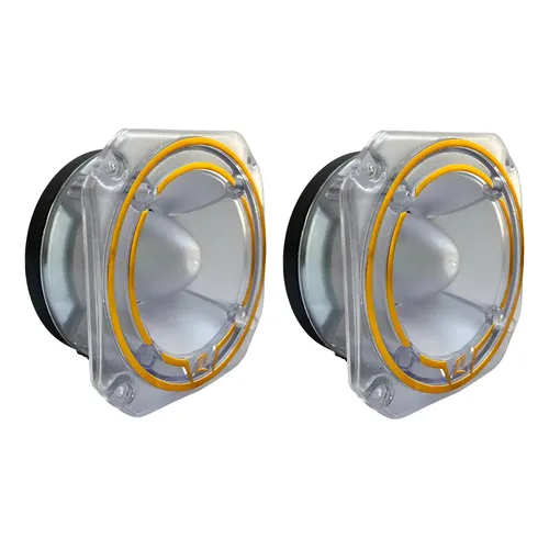 Kit 2 Tweeter Zetta Audio Z1 Stz-180 8ohms Acrílico Cor Acrilico