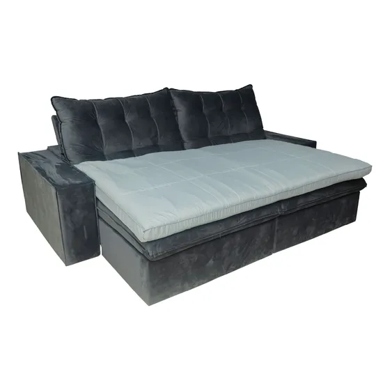 Pillow Top Para Sofá Retrátil 200 Fios 210x100x10cm Altihaus