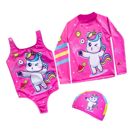 Set De Traje De Baño De Unicornio 