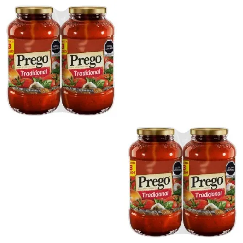 Salsa Italiana Prego Campbell's 4 Pzas De 680 G