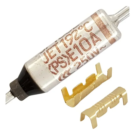 Fusível Térmico 192c Graus 10a 250v 3 Pçs + 6 Terminais Luva