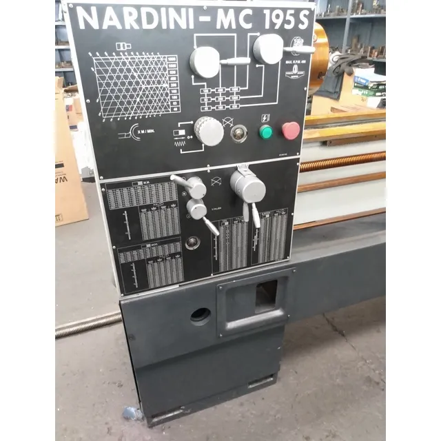 Torno Nardini Mc 195 S, Passagem De 380 X 1000