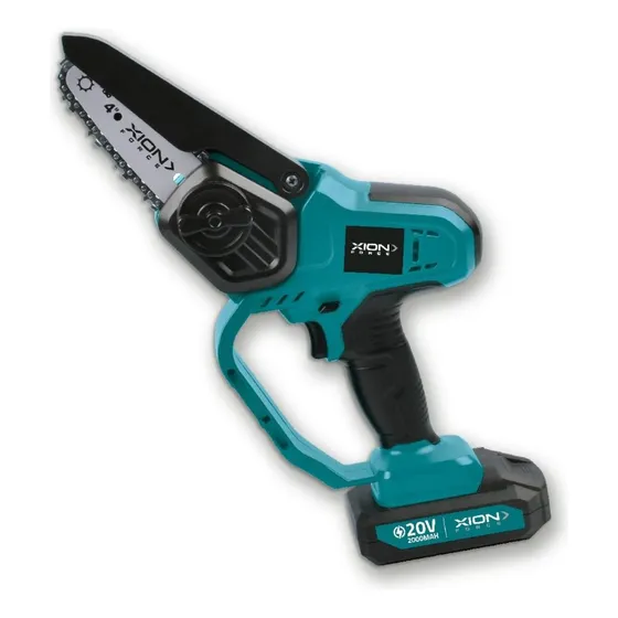 Mini Motosierra Inalambrica Xi-toolhs20w Xion Color Azul acero