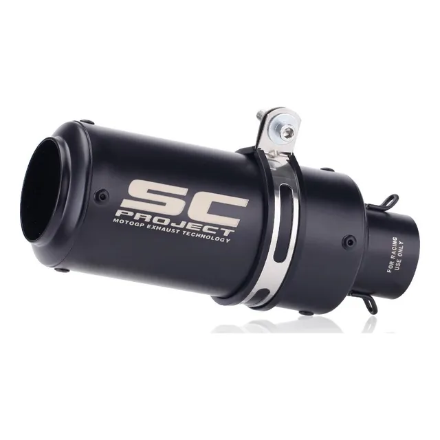 Tubo Escape Universal Sc Project Para Motos Alta Y Baja Mate