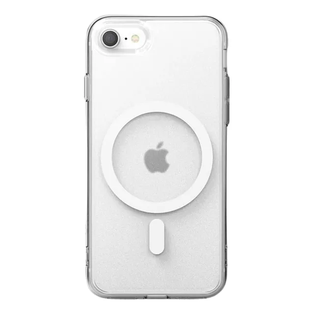 Estuche Funda Transparente Con Carga Magnética Para iPhone