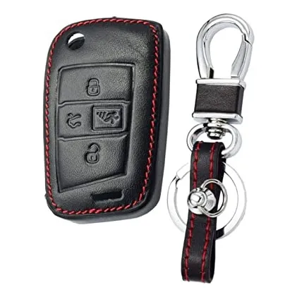 Funda Piel Llave Para Vw Golf Gti Mk7 Jetta Tiguan Control