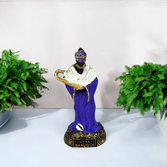 Estatueta De Orixá 15cm Em Resina - Axé E Poder Espiritual