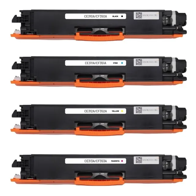 Juego De 4 Toner Ce310a 311a 312a 313a Para Hp M176 177