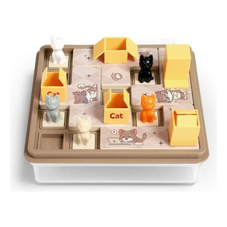 Juego Didactico Gatos En Su Caja Rompecabezas Ingenio Iq Juego Didactico Gatos En Su Caja Rompecabezas Ingenio Iq