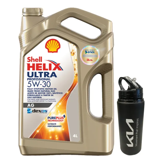 Aceite Motor 5w30 Shell Helix Ultra Profesional Ag 4 Litros