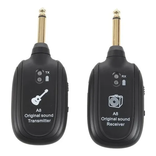 Cabo P10 Sem Fio Wireless Guitarra Violão Baixo
