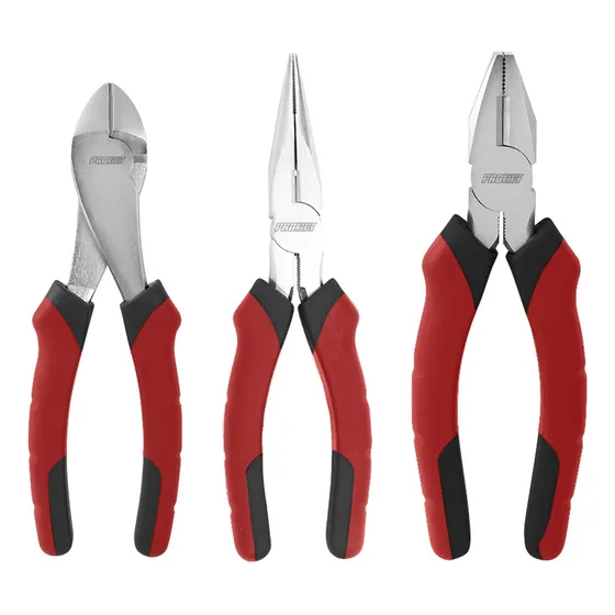 Juego Alicate Piqueta Pinza Punta Para Electricista Promaker