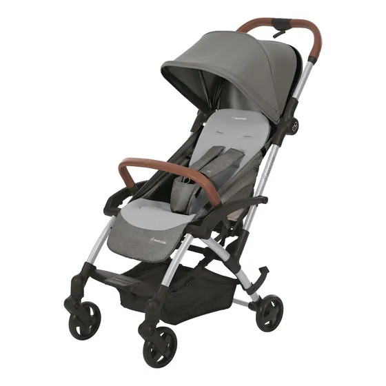 Cochecito Bebe Maxi Cosi Laika Desde Rn Plegado Una Mano Color Gris