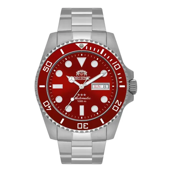 Relógio Orient Submariner Automático Vermelho Nh3ss009 W1sx