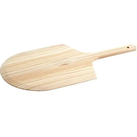 Pala Para Pizza Pizzeria Madera Con Mando De 20 Cm