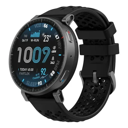 Amazfit Active Max 1,5  Amoled 3000 Nits Gps 25 Dias 4gb Preto Mesh