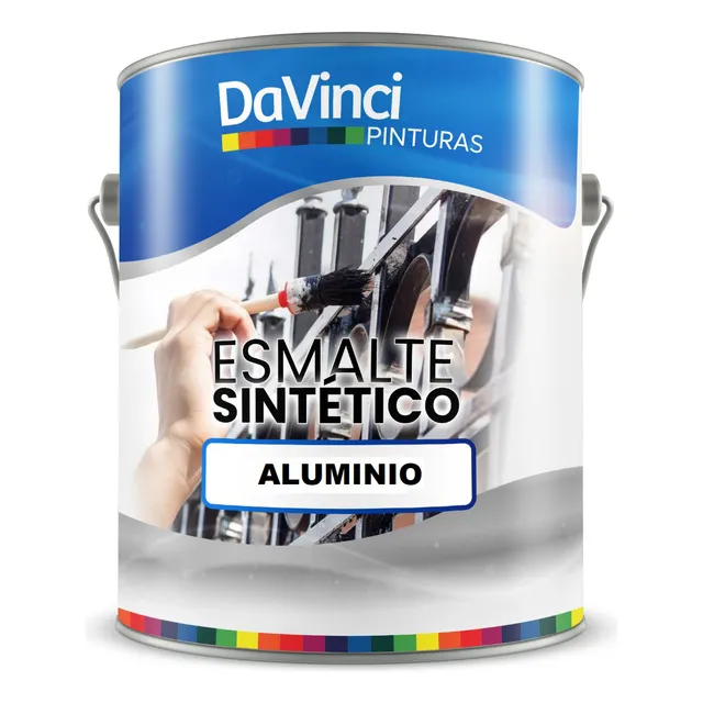 1lt Esmalte Sintetico Metal Madera Davinci Pinturas