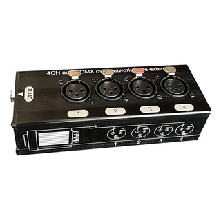 1 Unidade De Áudio Xlr De 3 Pinos E 4 Canais E Dmx Via Cabo 1 Unidade De Áudio Xlr De 3 Pinos E 4 Canais E Dmx Via Cabo