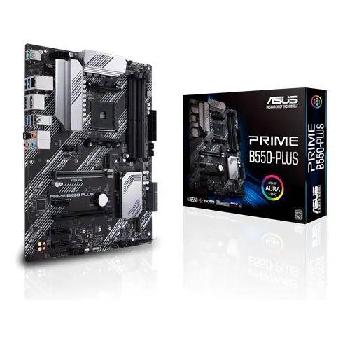 Tarjeta Madre Asus Prime B550-plus Am4 Zen 3 Ryzen 5000 Atx