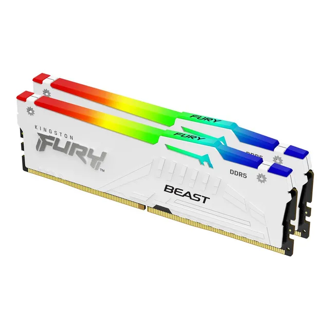 Memoria Ram 32gb 6000mts Kingston Fury Beast Rgb Ddr5 Expo W