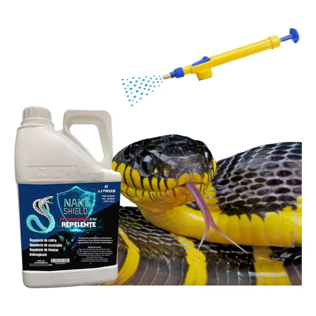 Produto Específico Para Afastar Cobras Serpentes 5lt/spray