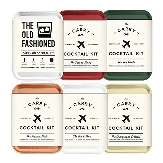 Kit Carry On Coctel Old Fashioned Moscow Mule Gin And Tonic