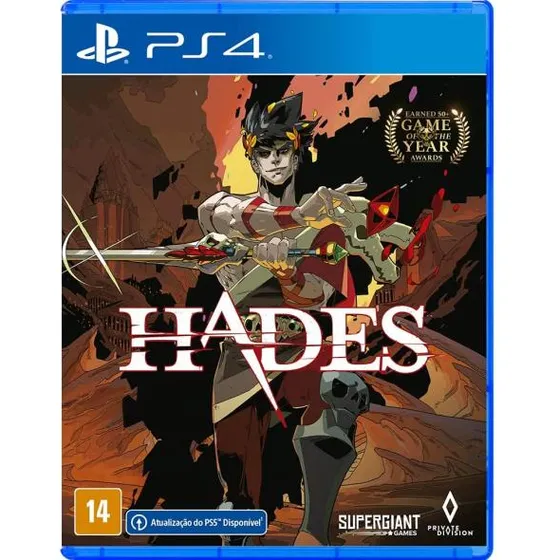 Troféu De Platina - Hades Ps4 Na Vers.