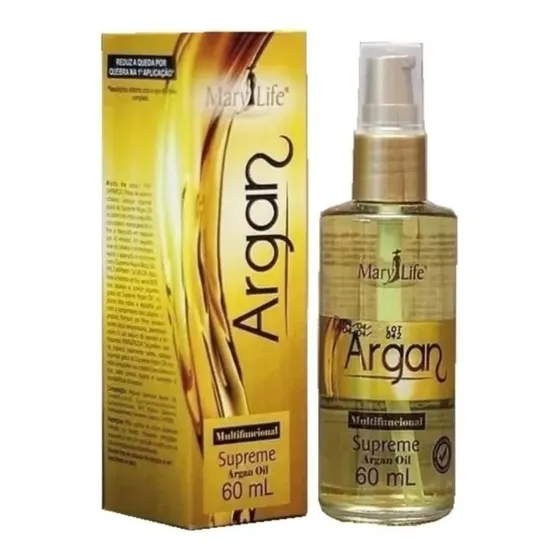 Óleo Multifuncional Supreme Argan Oil Mary Life 60ml