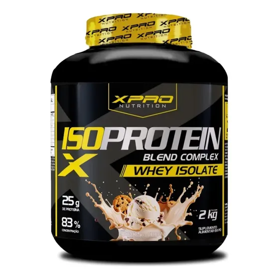 Whey protein XPro Nutrition Iso Blend Complex em pó sabor Biscoitos x 2kg