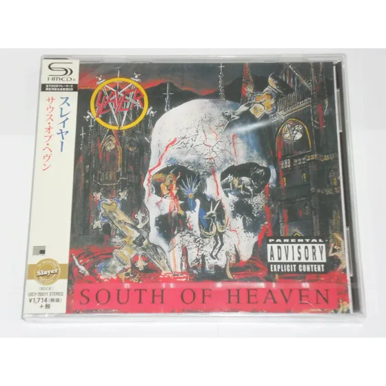 Cd Slayer - South Of Heaven 1988 (japonês Obi Remast Shm-cd)