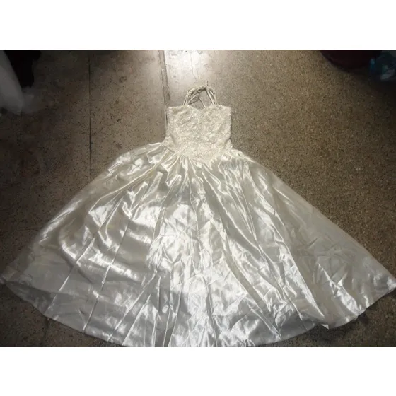 Vestido Elegante Crema Bodas, Quince Años