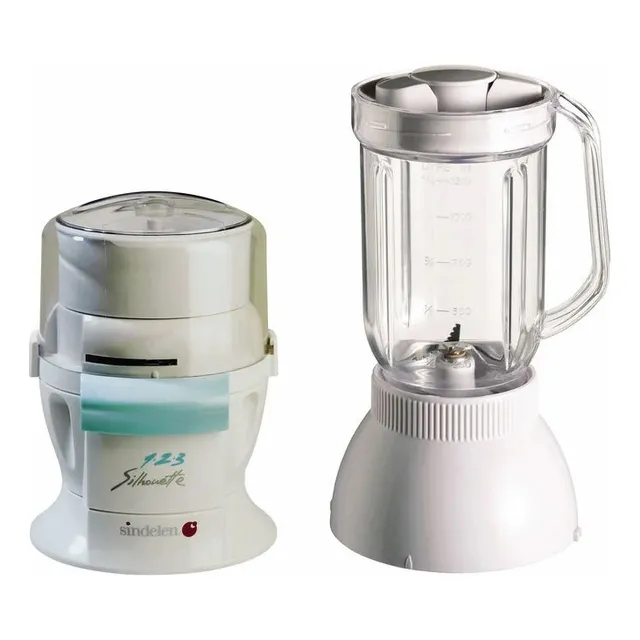 Set Picadora Blanco Kp-123bl Sindelen