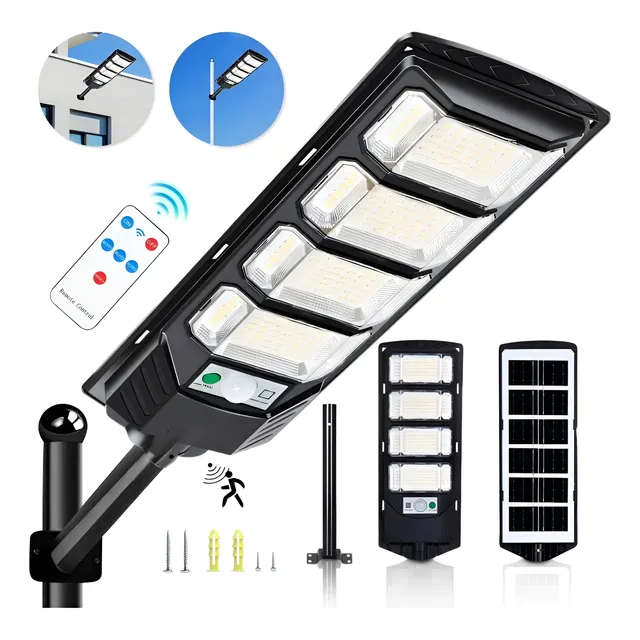 432led 2000w Lámpara Led Solar Exterior Luminaria Suburbanas