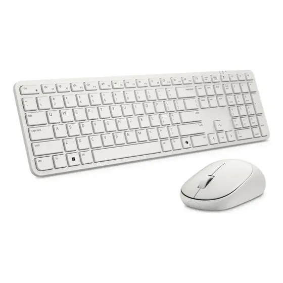 Teclado E Mouse Dell Sem Fio Km526 Branco Original N.f