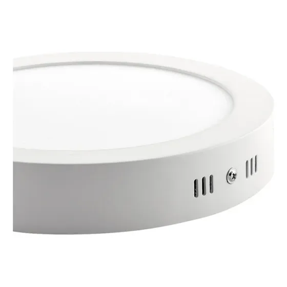 Lampara Panel Led Superficial Redondo 24w 