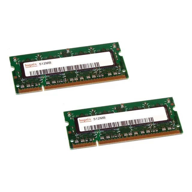 Memorias Sodimm 2x512mb Ddr2 Pc2-4200s Pc2-5300s Notebook