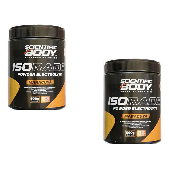 2 Isotonico Polvo Isorade 500 Gr C/u
