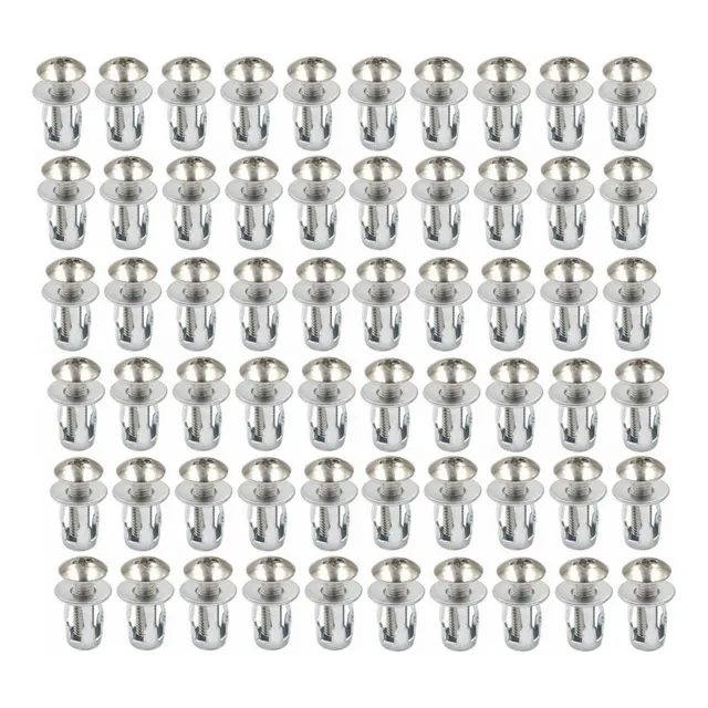 60×tuercas Remachadas En Forma Pétalo Para Colocar Metal
