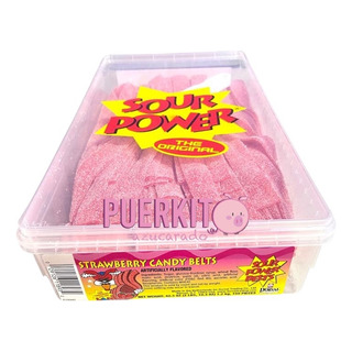 Gomitas En Tiritas Sour Power Sabor Fresa 1.2 Kg Gomitas En Tiritas Sour Power Sabor Fresa 1.2 Kg